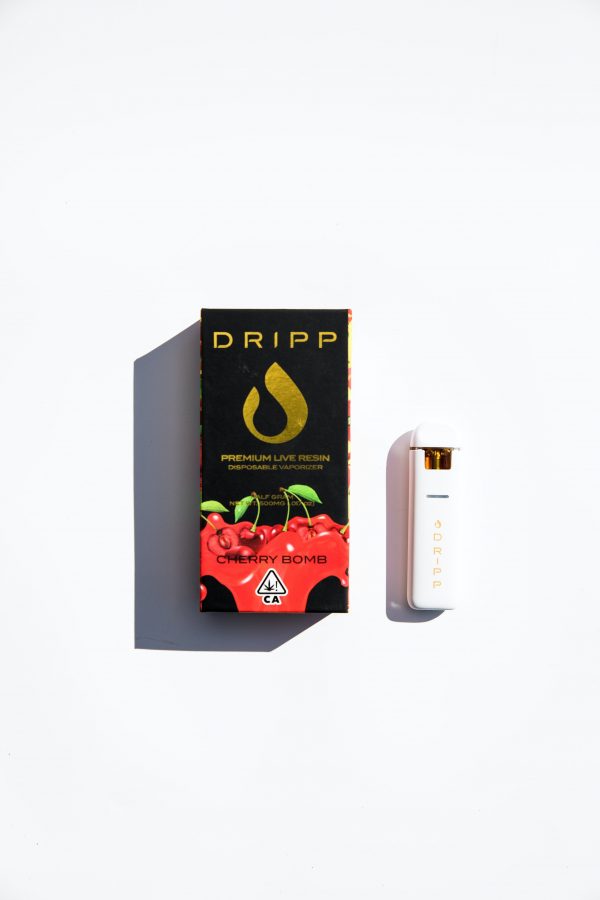 Dripp Live Resin .5g Disposable Cherry Bomb
