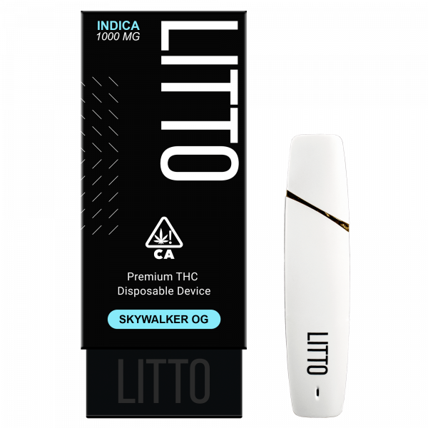 LITTO – Skywalker OG – Premium THC Disposable Vape Pen – 1G
