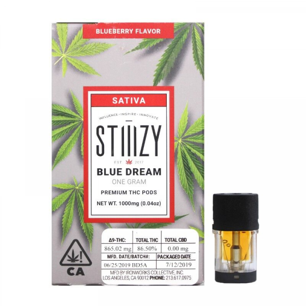 Blue Dream – Blueberry Flavor Premium THC POD .5G - Image 2
